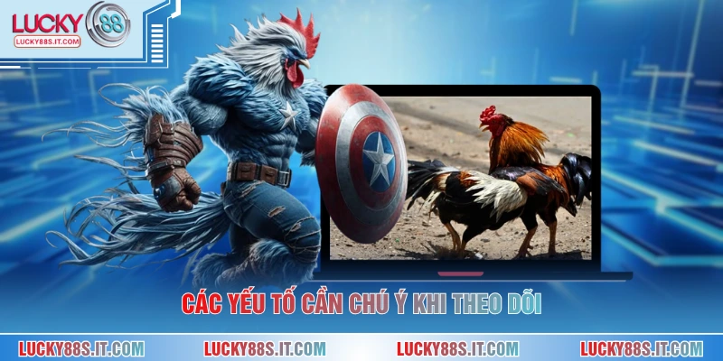 Các yếu tố cần chú ý khi theo dõi