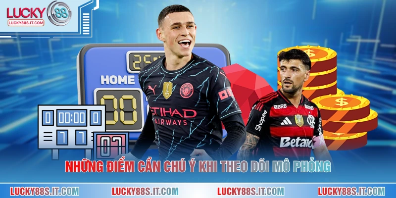 Những điểm cần chú ý khi theo dõi mô phỏng