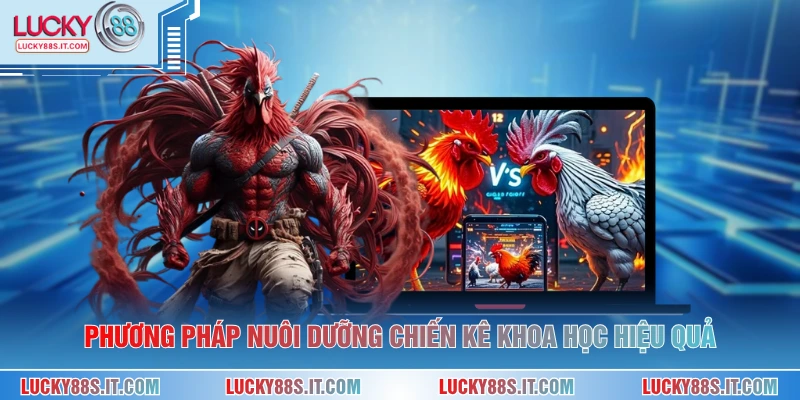 Phương pháp nuôi dưỡng chiến kê khoa học hiệu quả