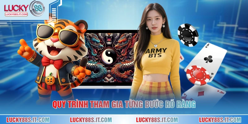 Quy trình tham gia từng bước rõ ràng