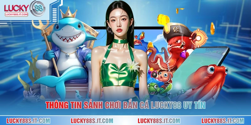 Thông tin sảnh chơi bắn cá LUCKY88 uy tín